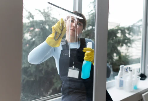 Nettoyage de vitres intérieures et extérieures à Gommerville